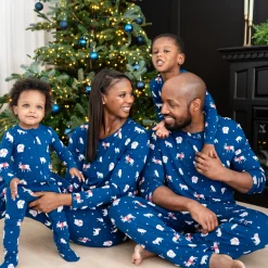 Kyte Baby Zippered Footie in Frosty Friends Online