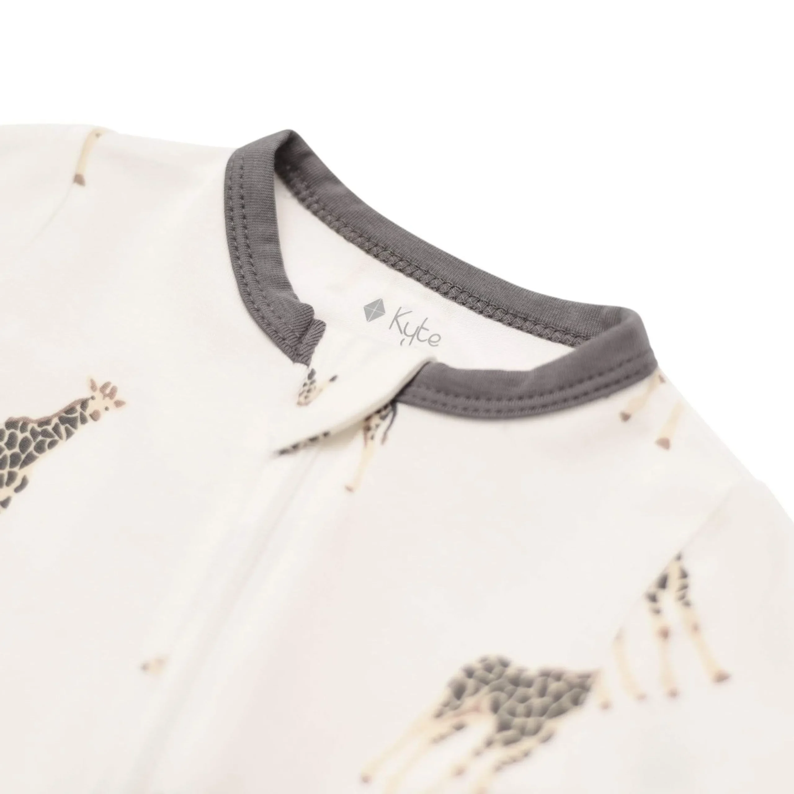 Kyte Baby Zippered Footie in Giraffe Best
