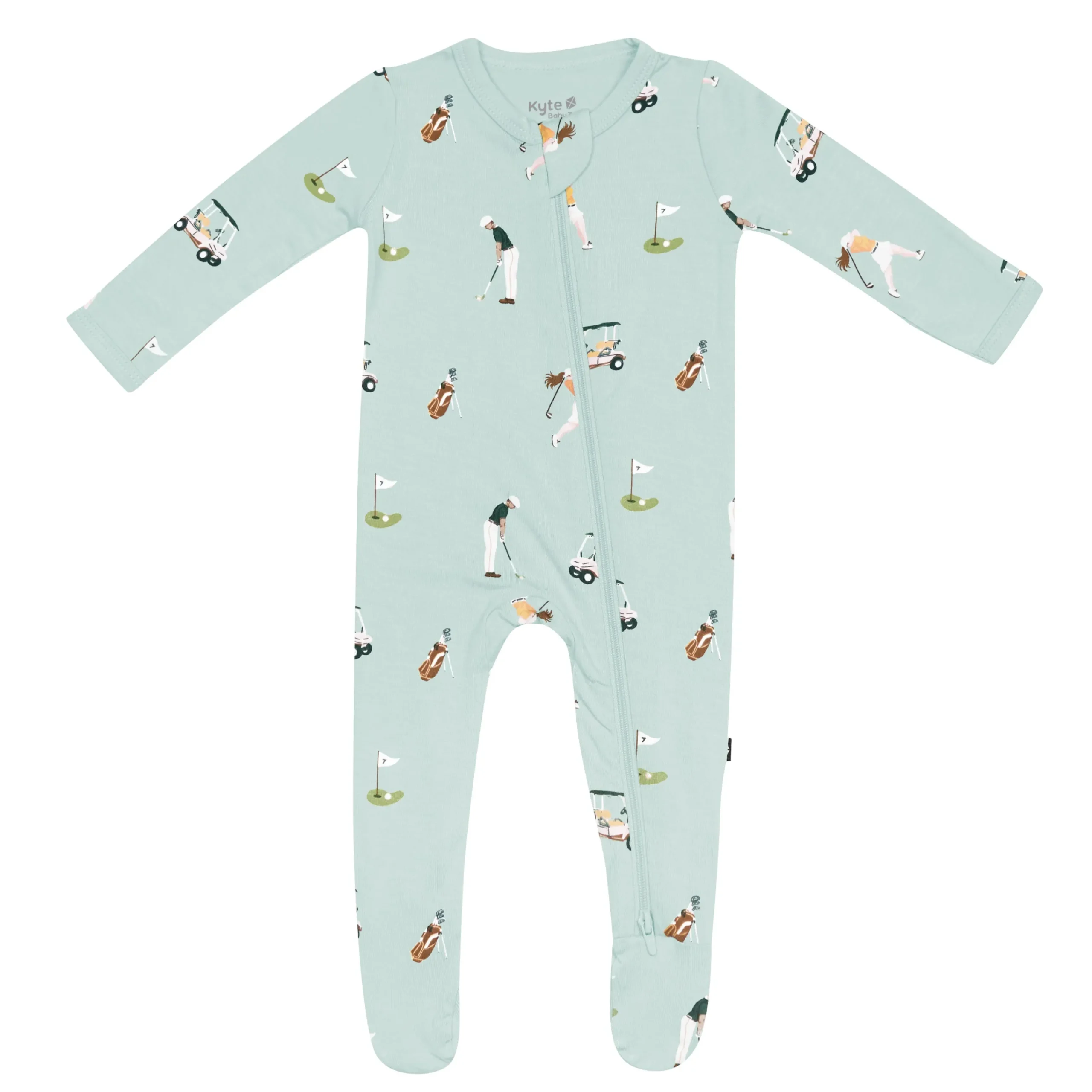 Kyte Baby Zippered Footie in Golf Outlet