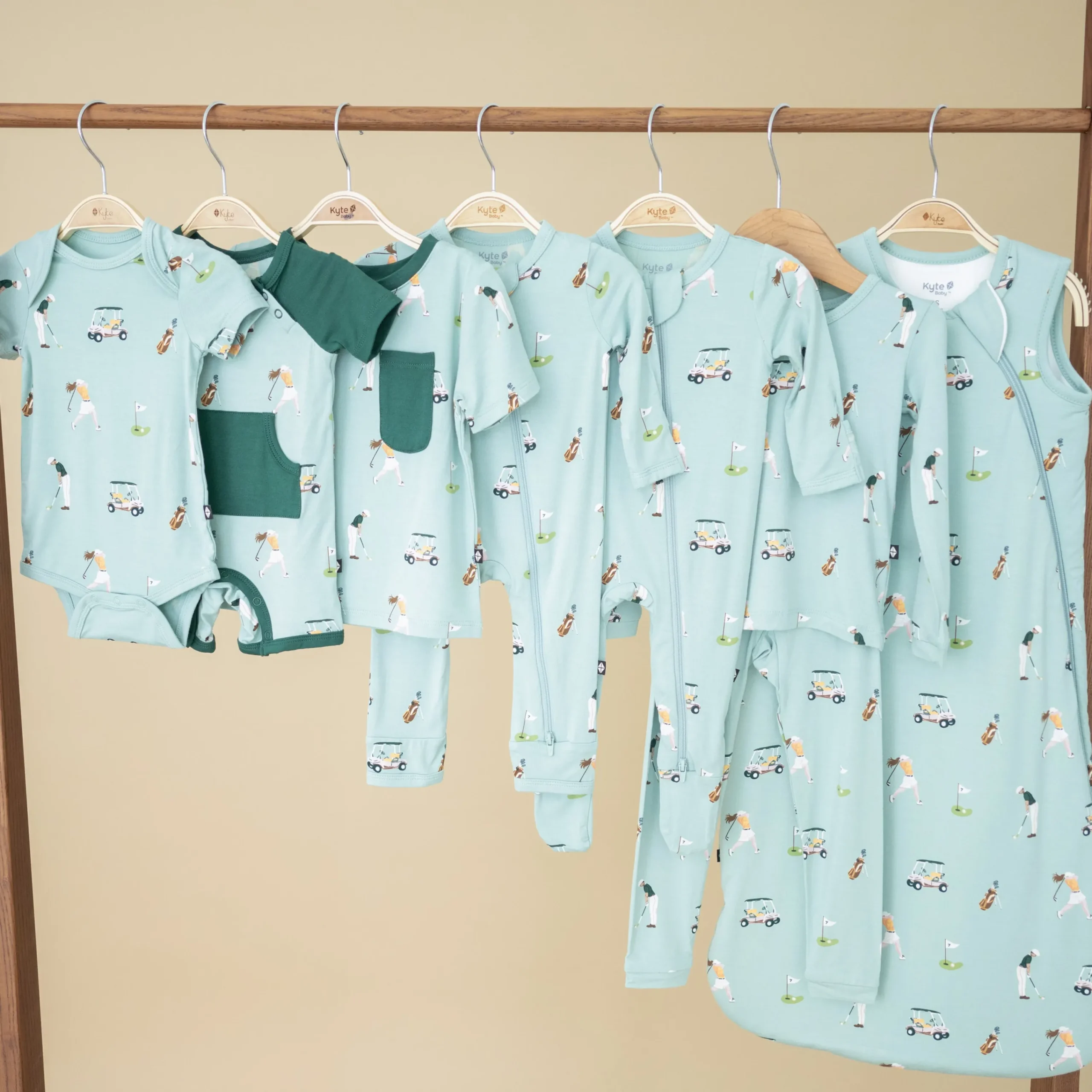 Kyte Baby Zippered Footie in Golf Outlet