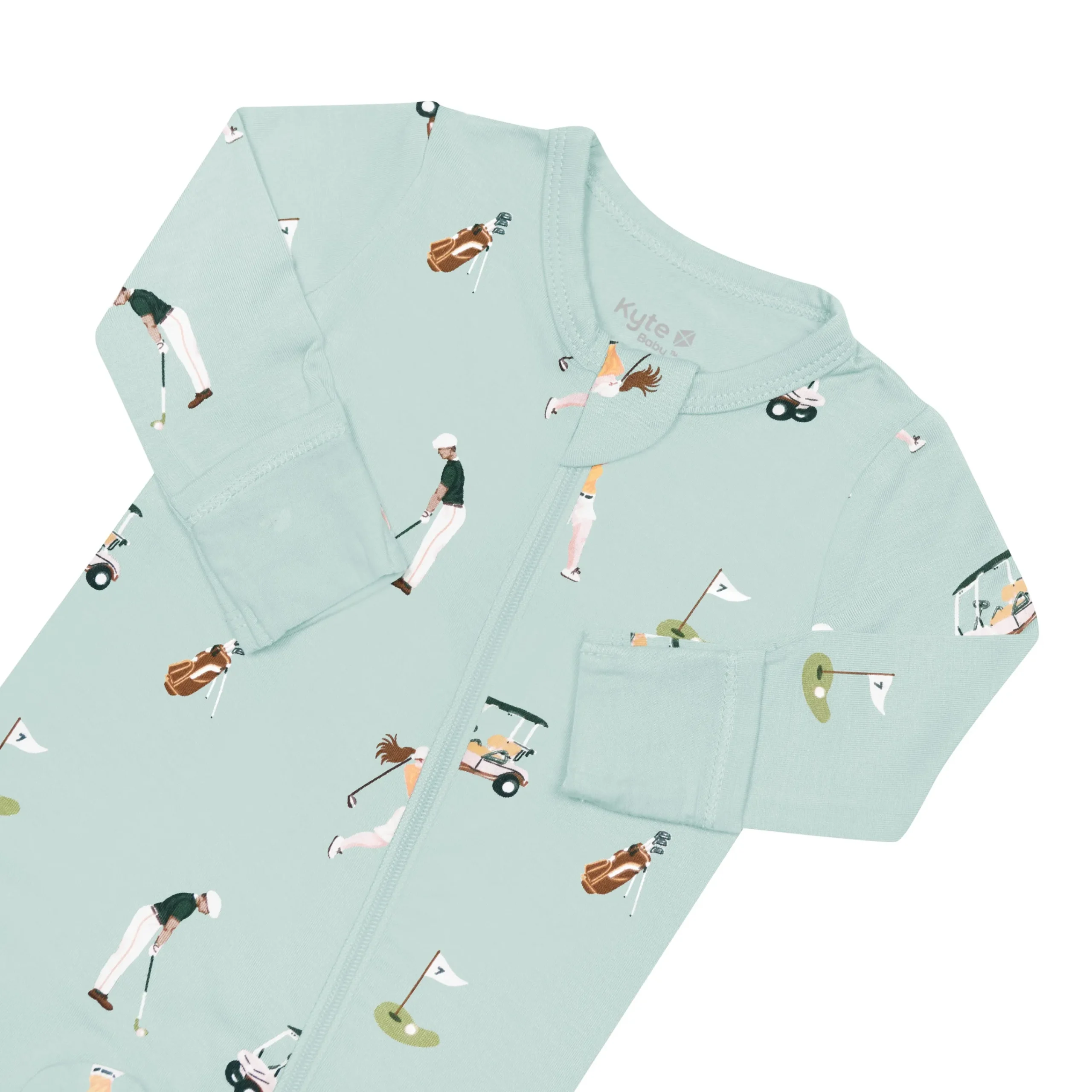 Kyte Baby Zippered Footie in Golf Outlet