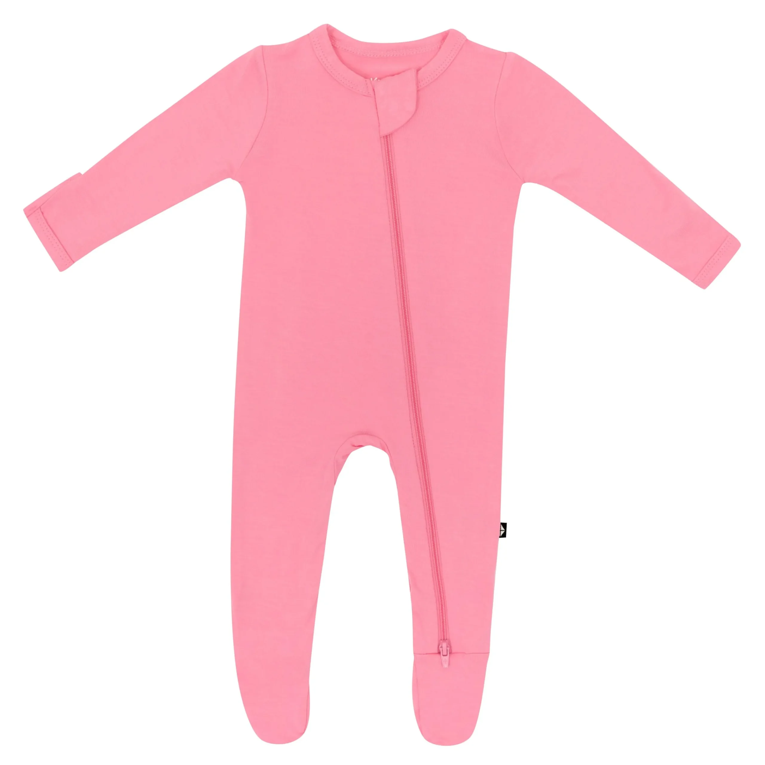 Kyte Baby Zippered Footie in Guava Discount