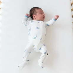 Kyte Baby Zippered Footie in Jurassic Outlet