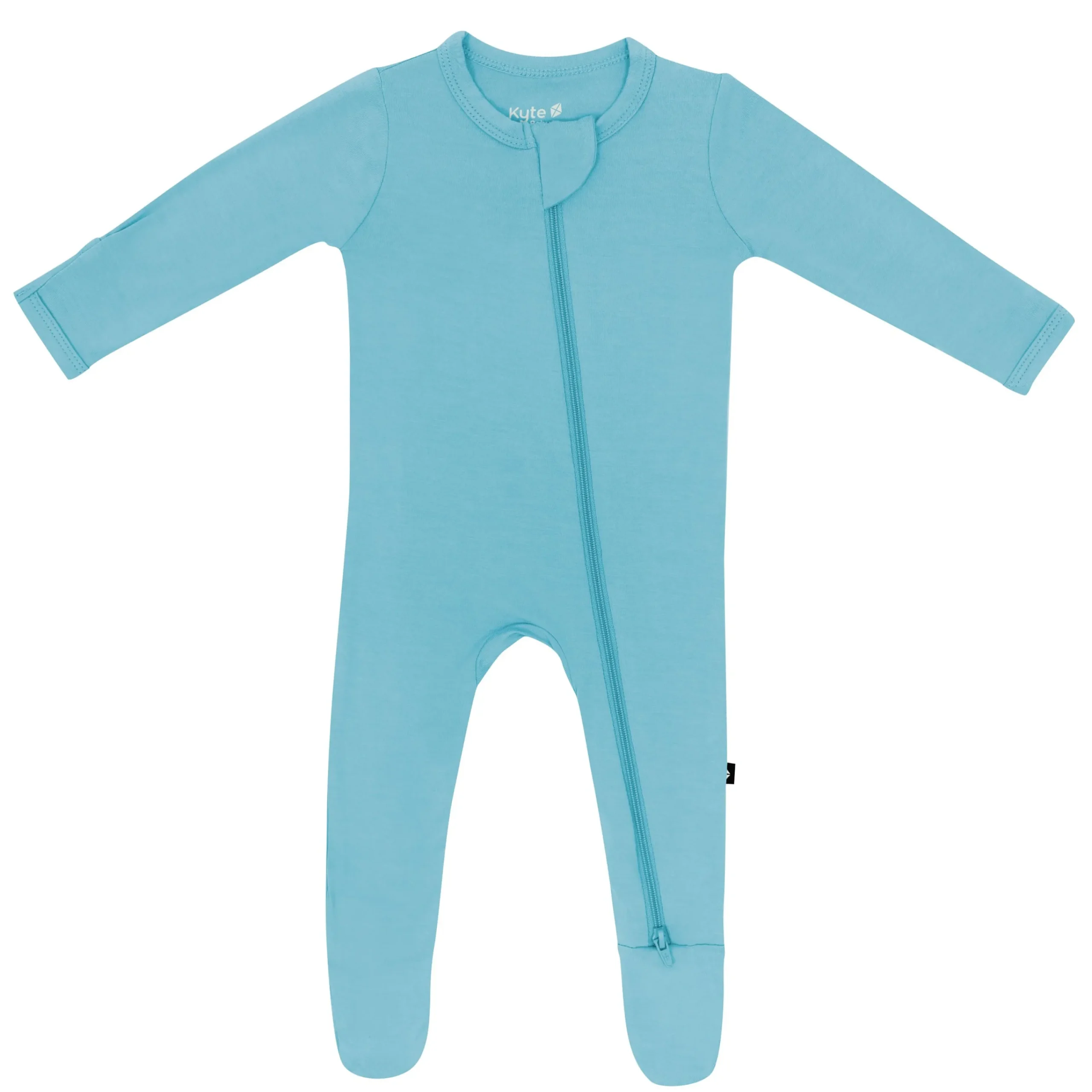 Kyte Baby Zippered Footie in Makai Best