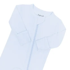 Kyte Baby Zippered Footie in Mist Clearance