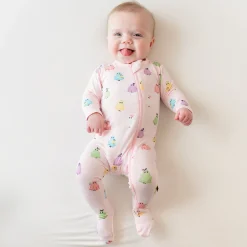 Kyte Baby Zippered Footie in Pastel Ghost Online