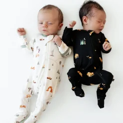 Kyte Baby Zippered Footie in Road Trip Discount