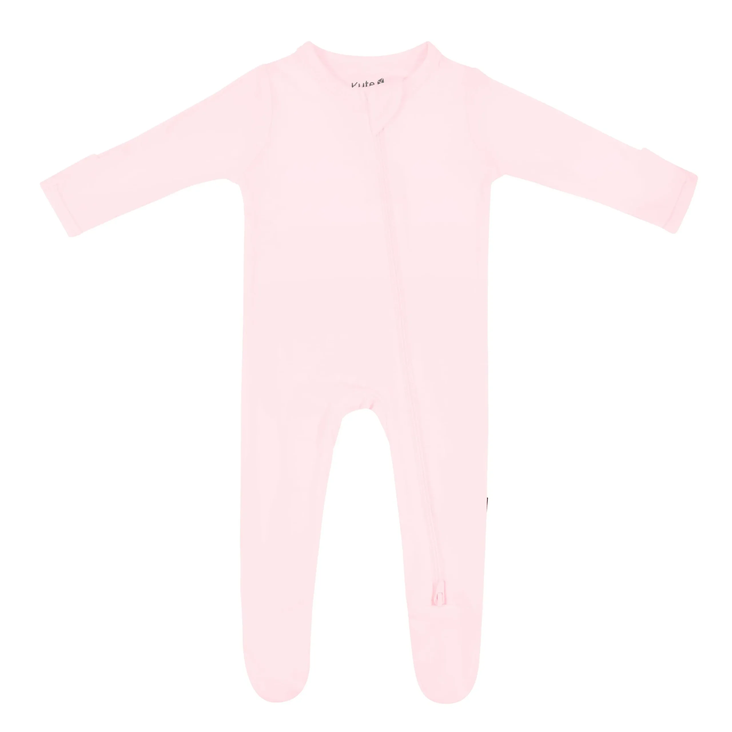 Kyte Baby Zippered Footie in Sakura