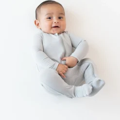 Kyte Baby Zippered Footie in Storm Sale