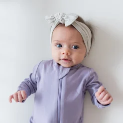 Kyte Baby Zippered Footie in Taro Clearance
