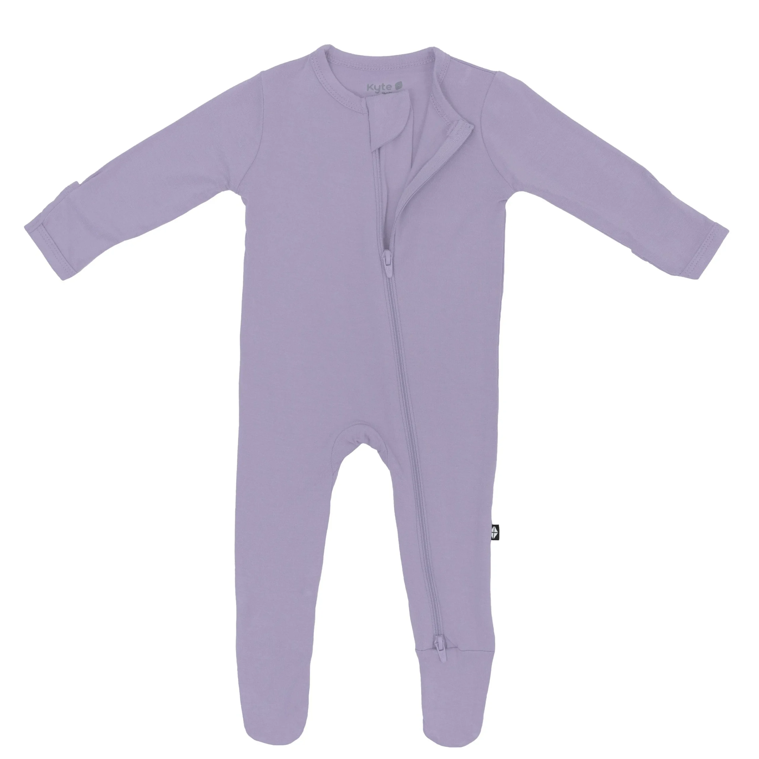 Kyte Baby Zippered Footie in Taro Clearance