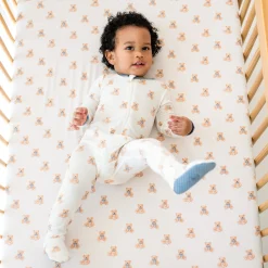Kyte Baby Zippered Footie in Teddy Bear New