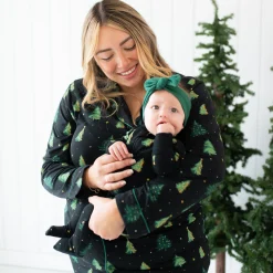 Kyte Baby Zippered Footie in Twinkle Tree Clearance