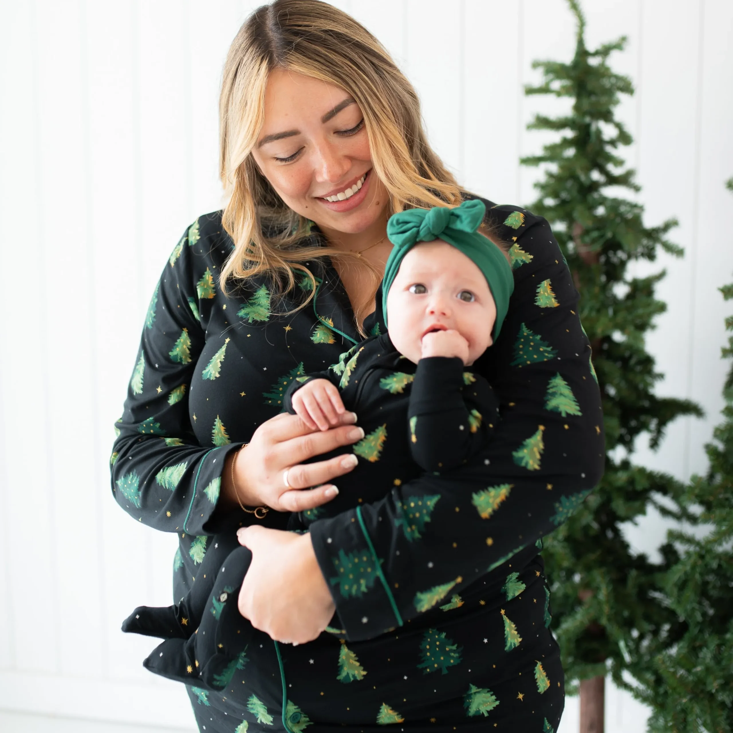 Kyte Baby Zippered Footie in Twinkle Tree Clearance