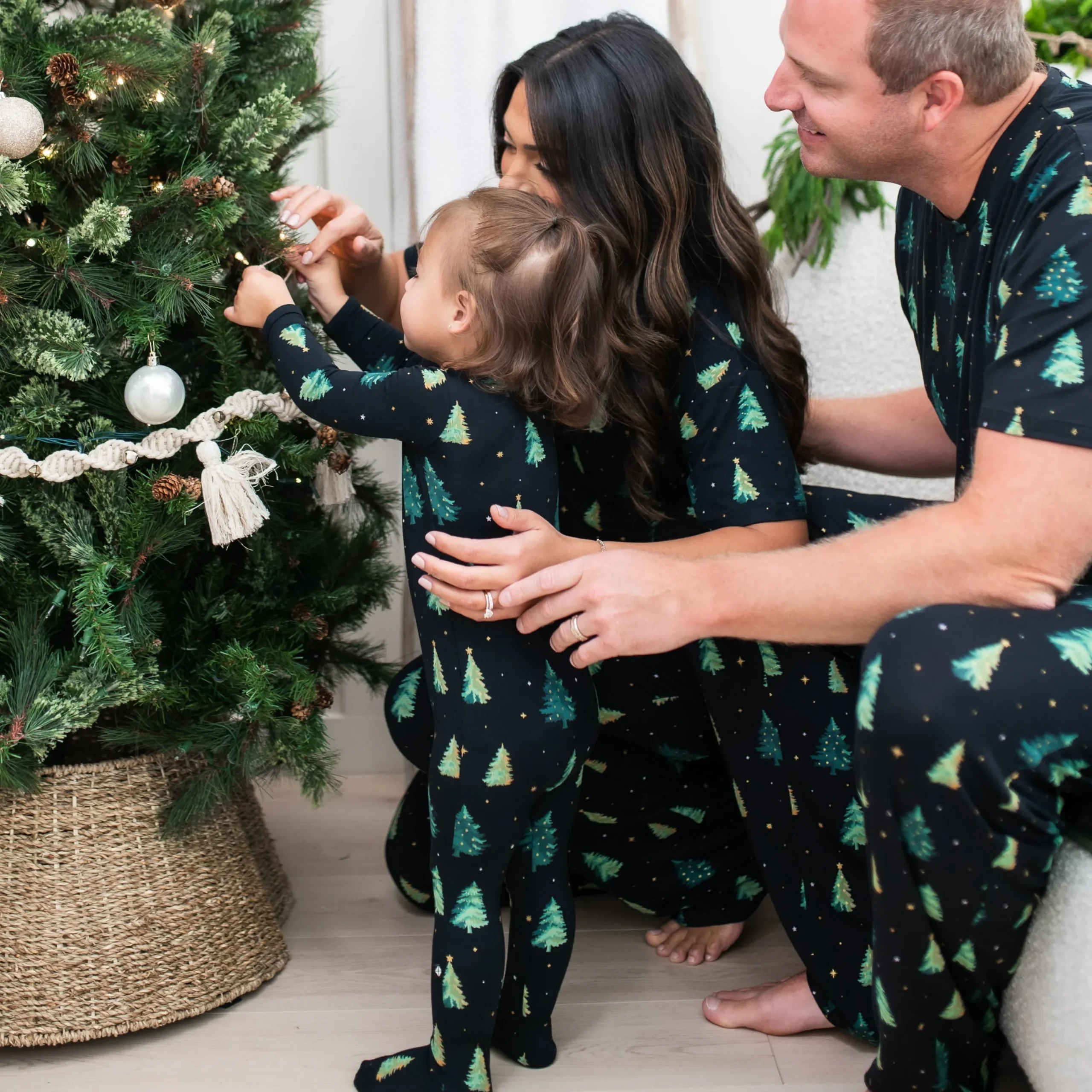 Kyte Baby Zippered Footie in Twinkle Tree Clearance