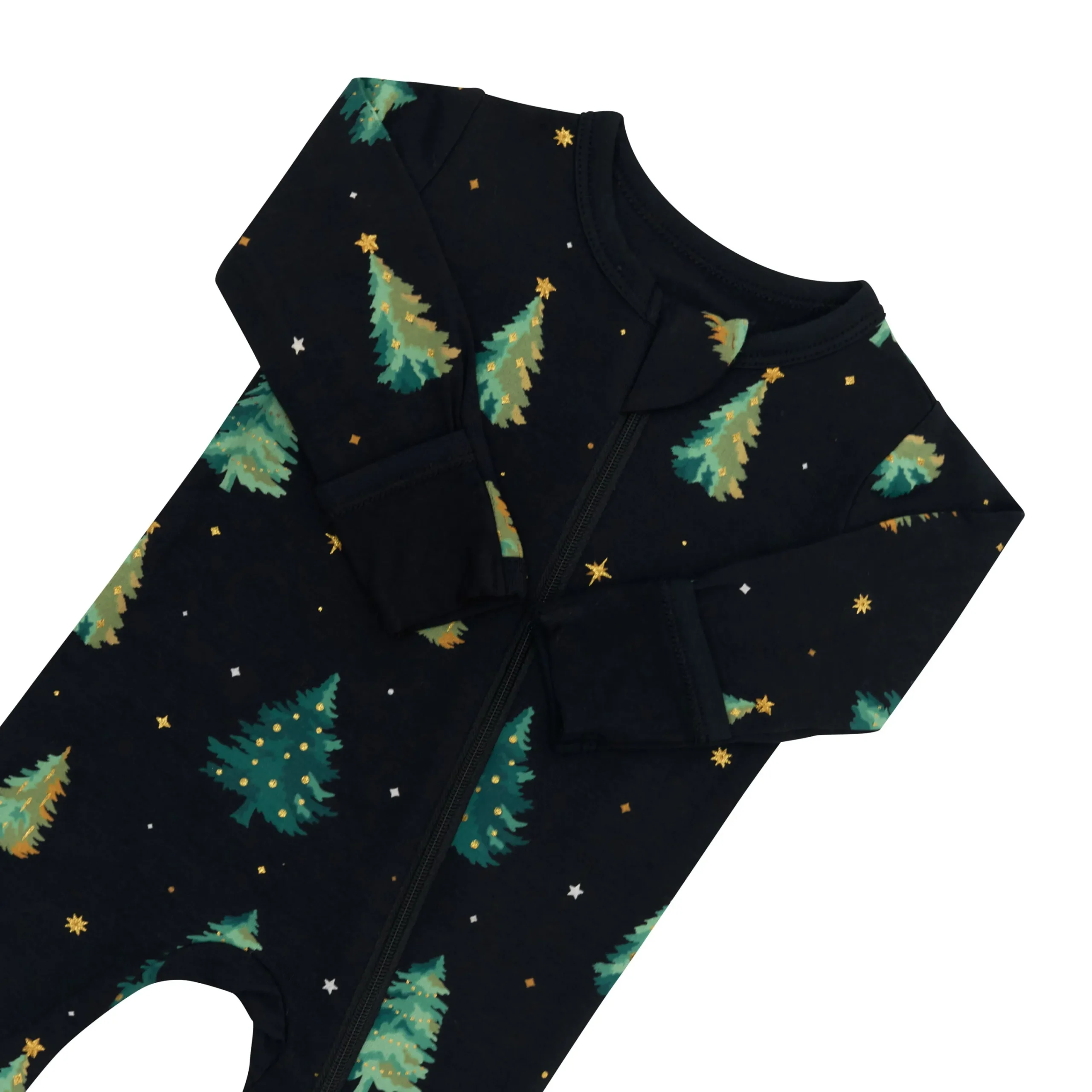 Kyte Baby Zippered Footie in Twinkle Tree Clearance