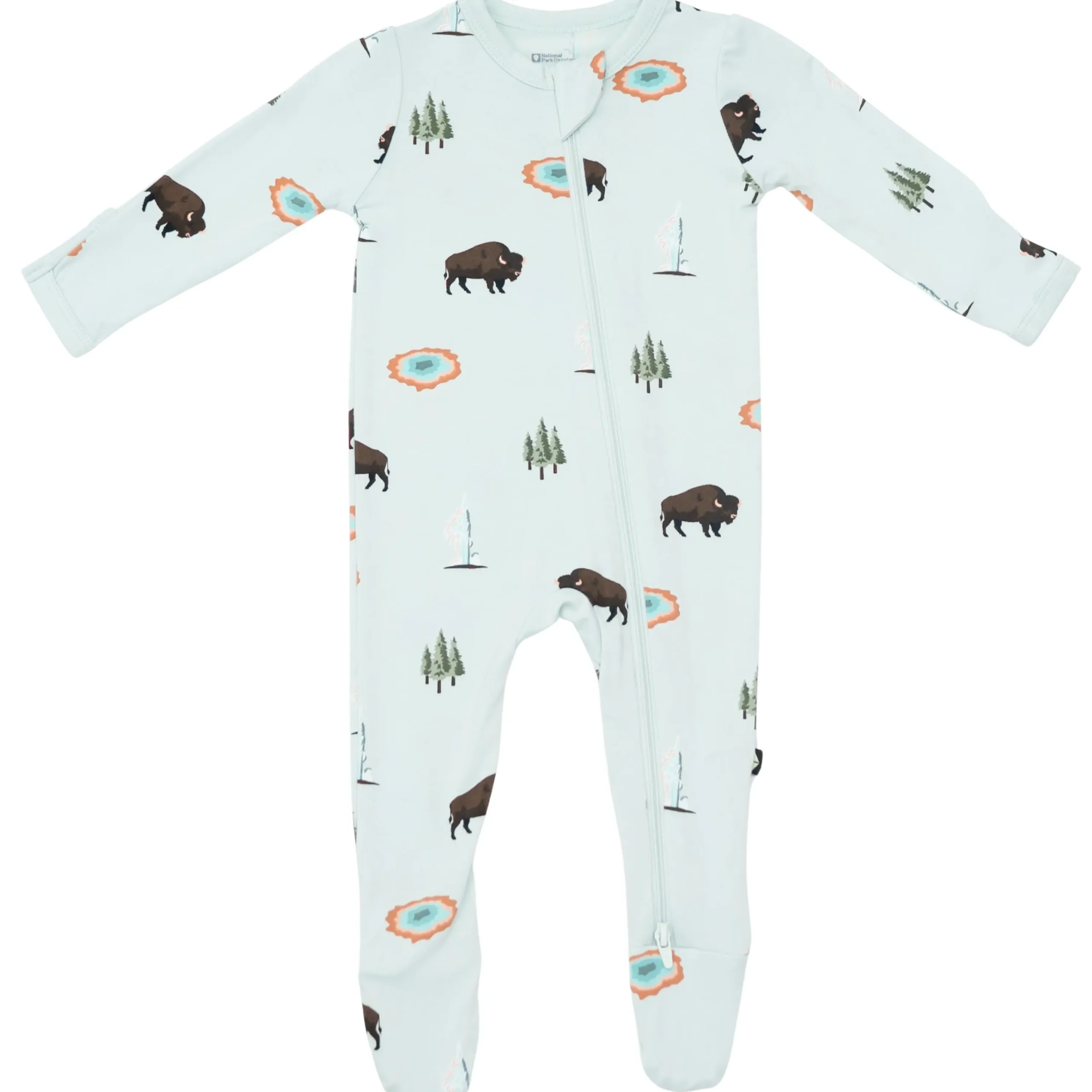 Kyte Baby Zippered Footie in Yellowstone Clearance