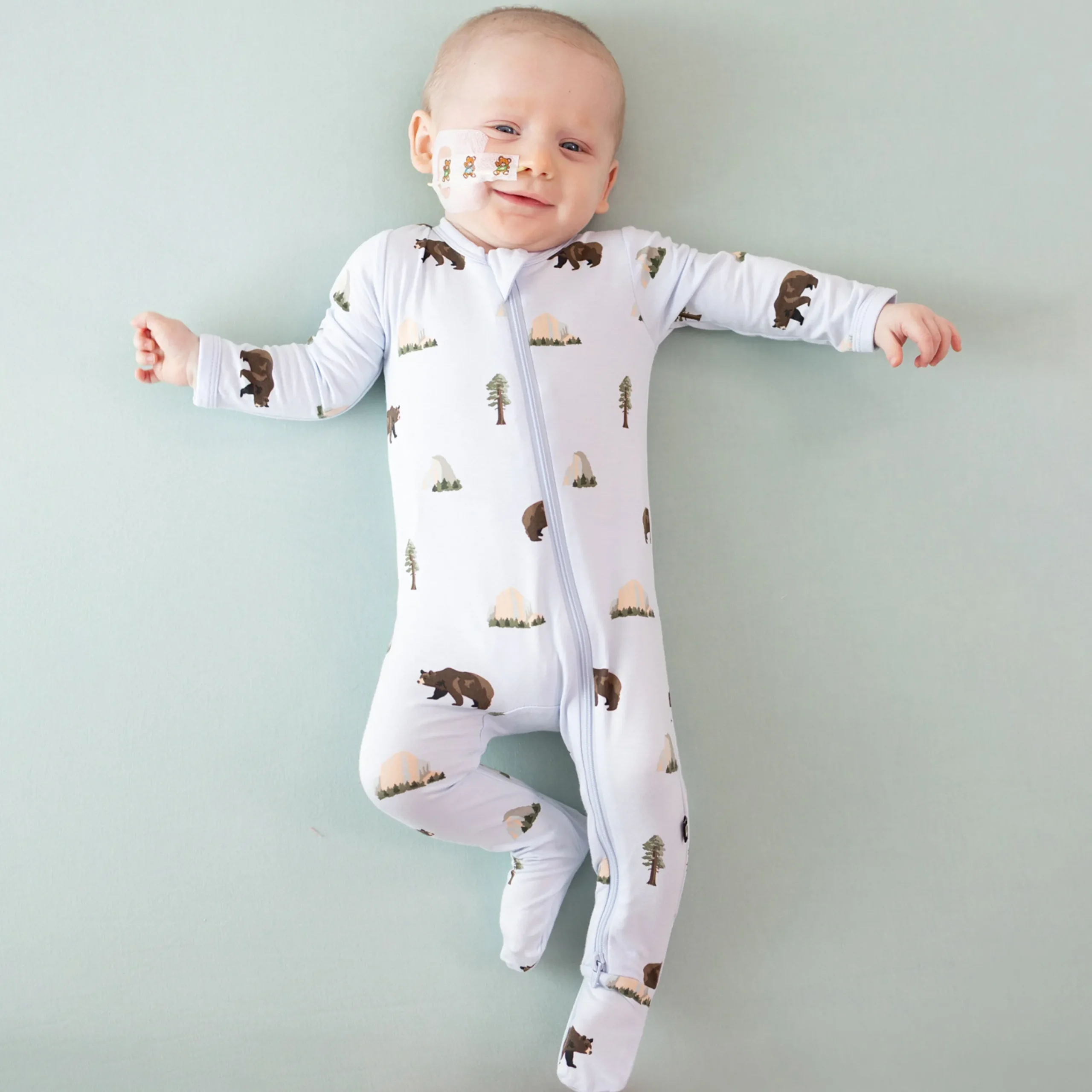 Kyte Baby Zippered Footie in Yosemite Discount