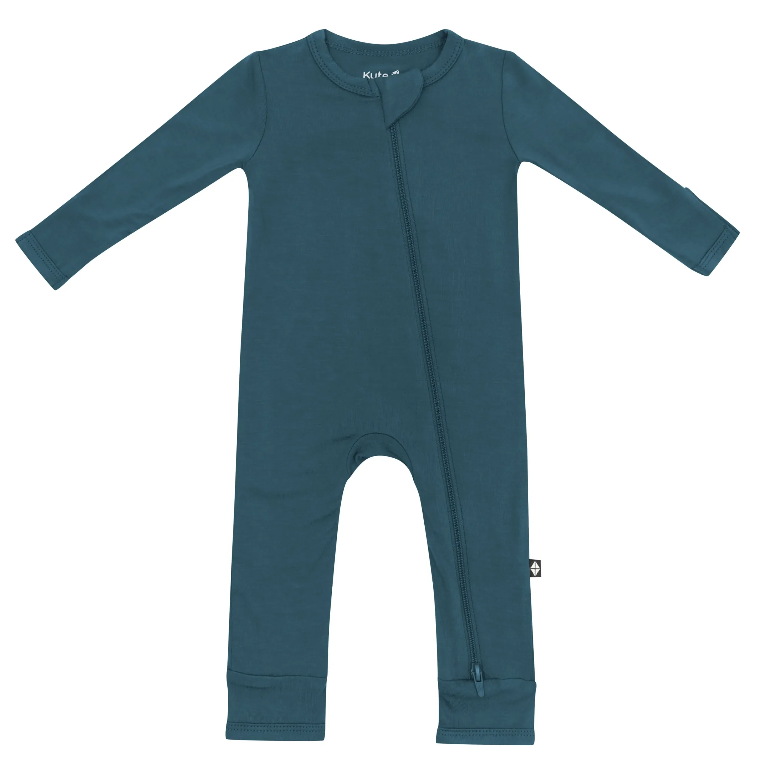 Kyte Baby Zippered Romper in Atlantic Outlet