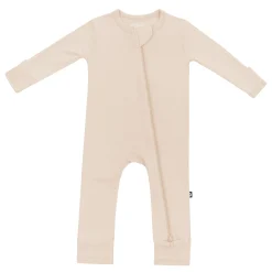 Kyte Baby Zippered Romper in Bisque Hot