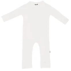 Kyte Baby Zippered Romper in Cloud Hot