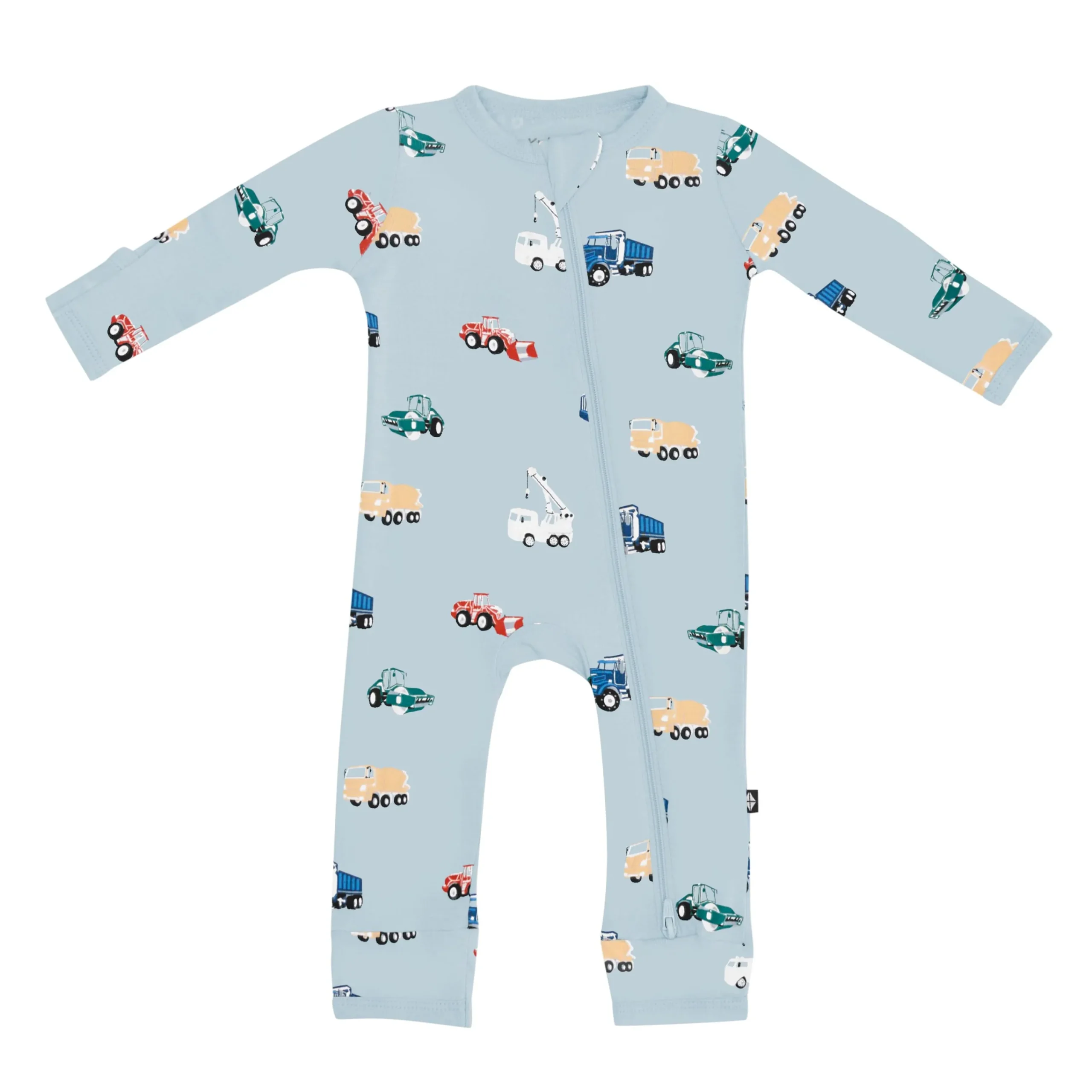 Kyte Baby Zippered Romper in Construction New