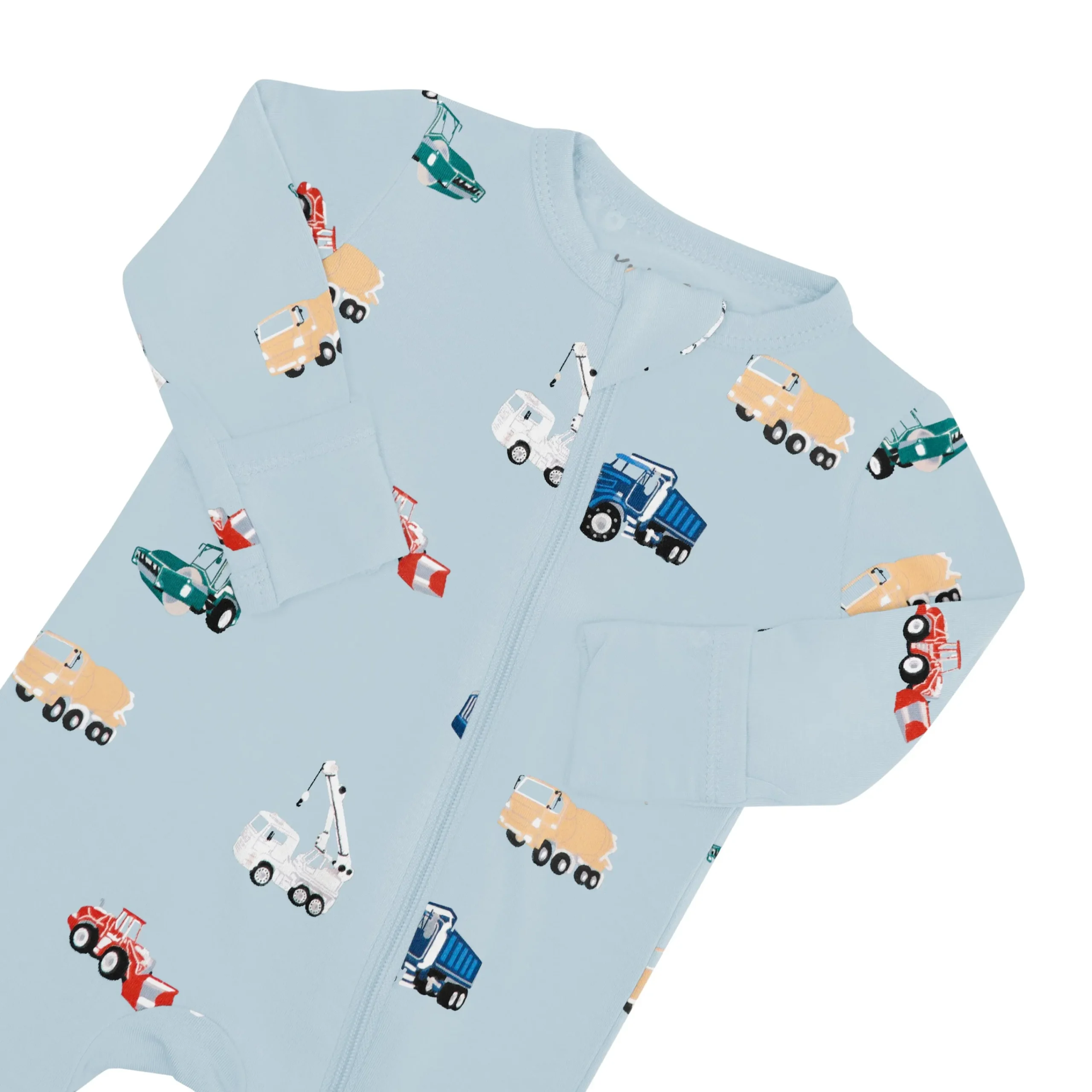 Kyte Baby Zippered Romper in Construction New