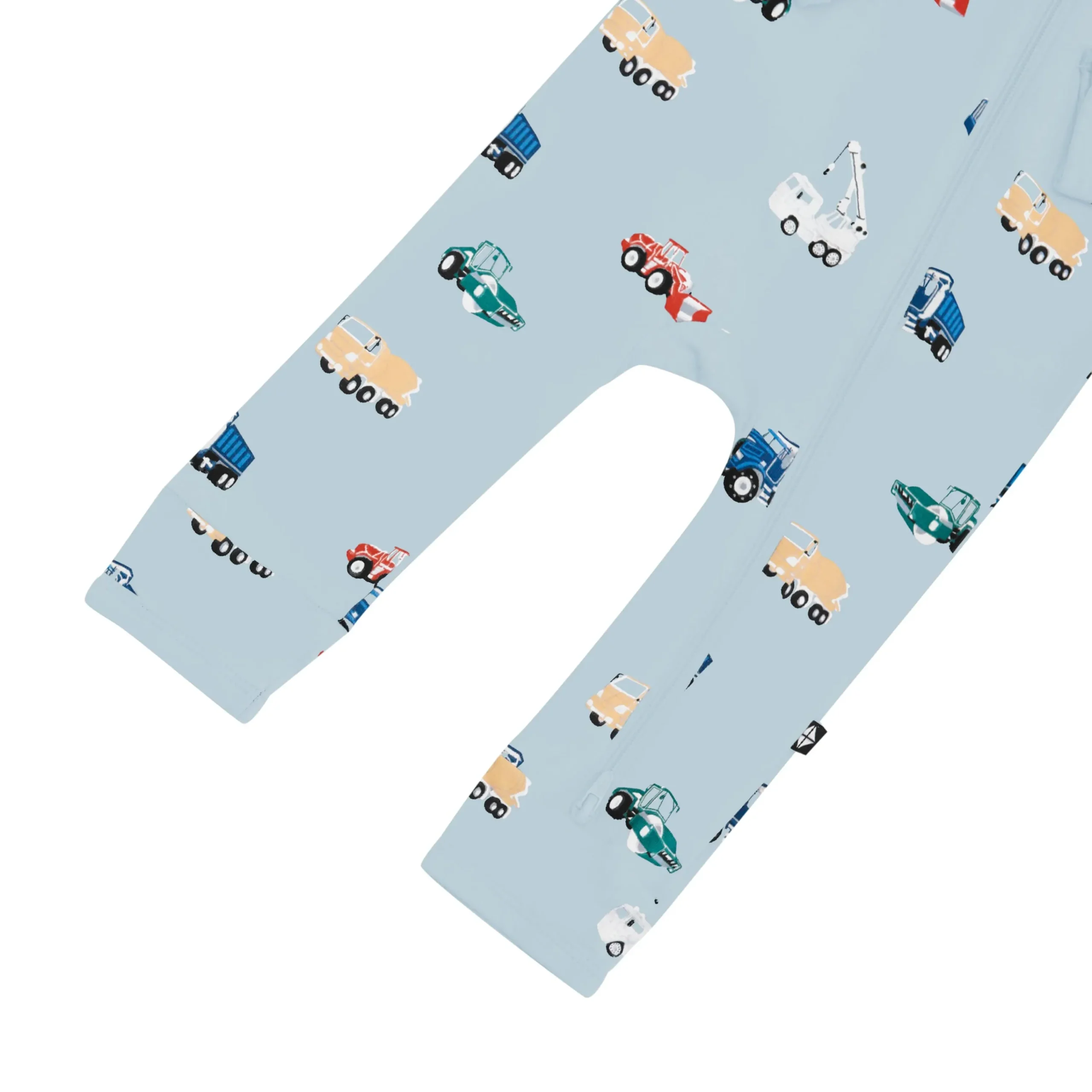Kyte Baby Zippered Romper in Construction New