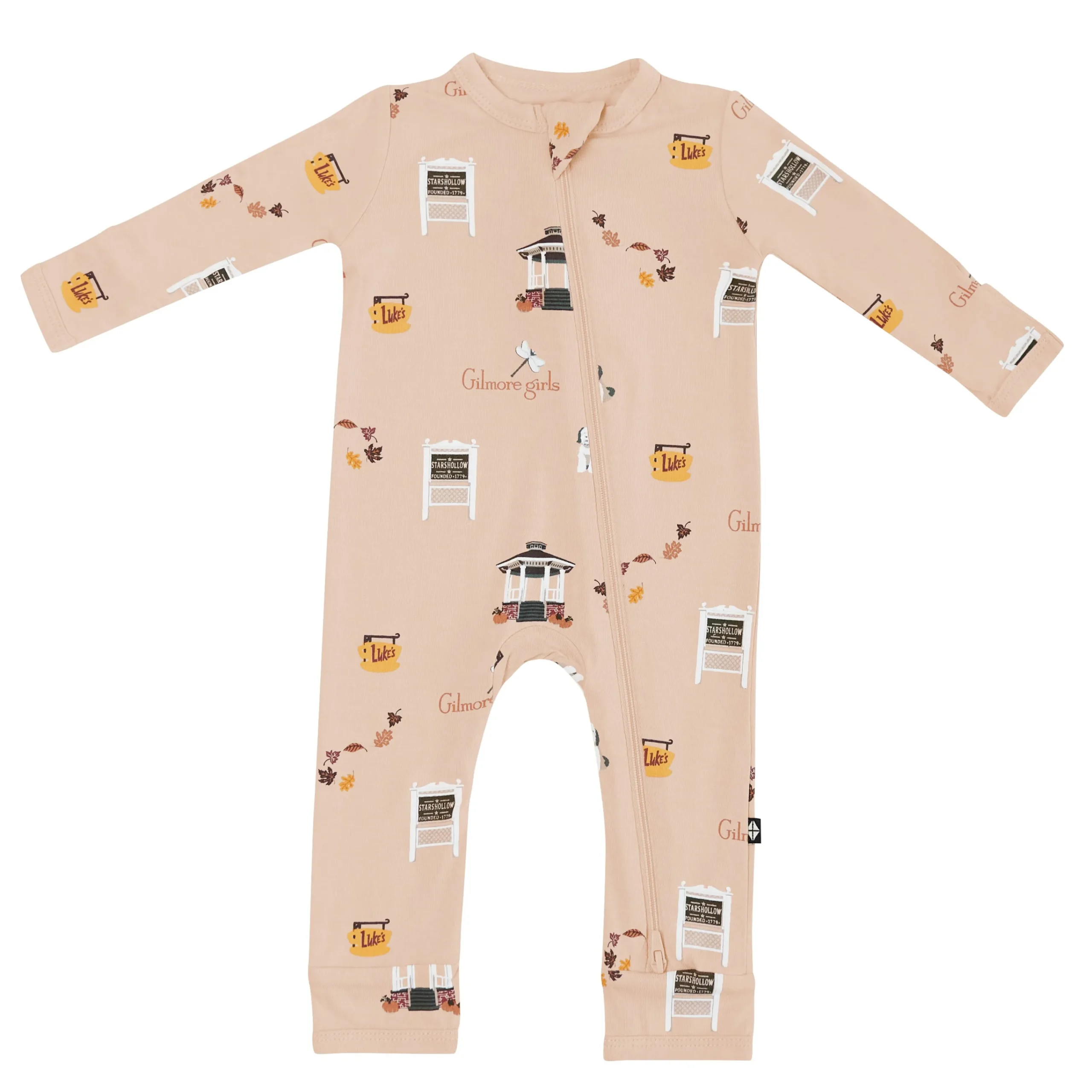 Kyte Baby Zippered Romper in Gilmore Girls Best