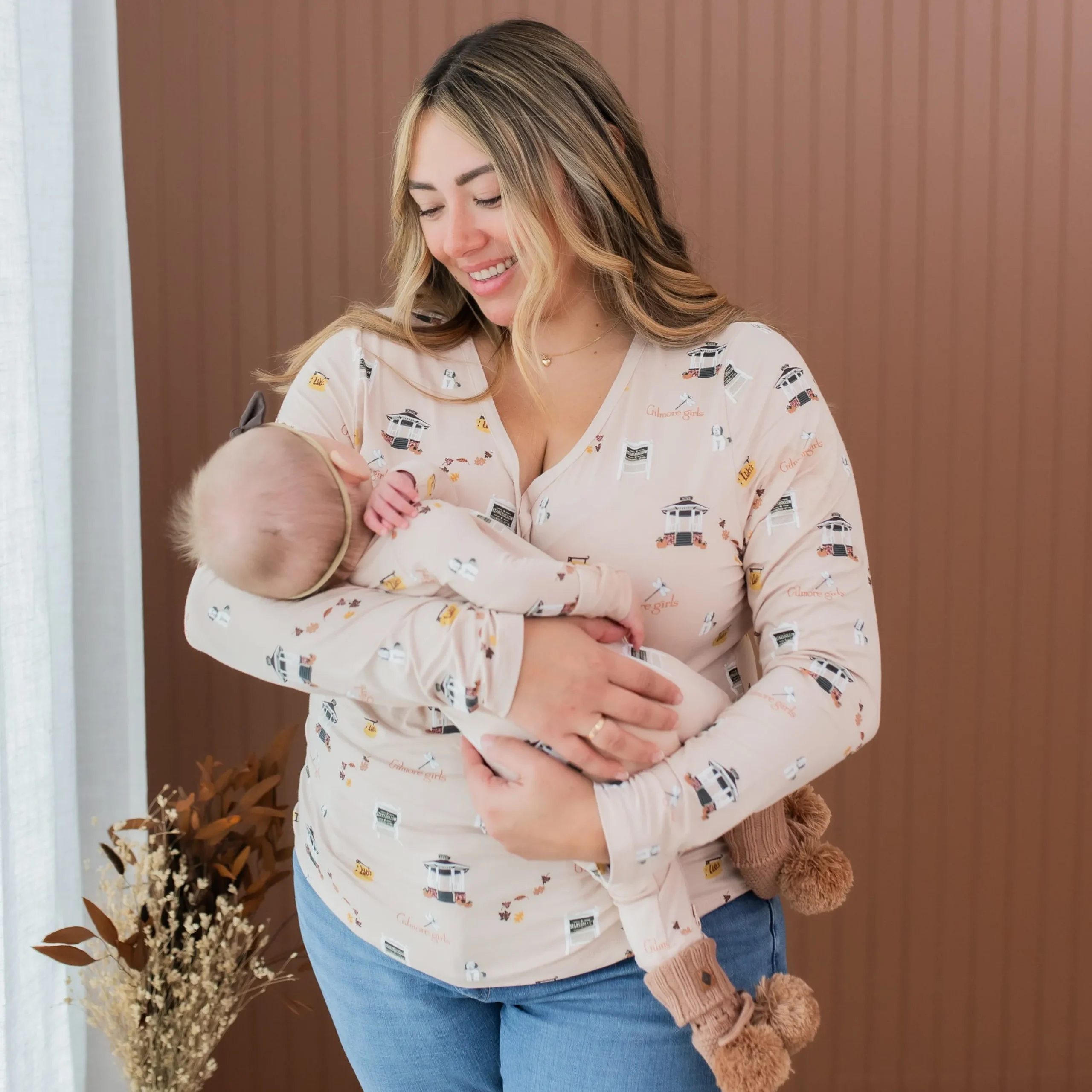 Kyte Baby Zippered Romper in Gilmore Girls Best