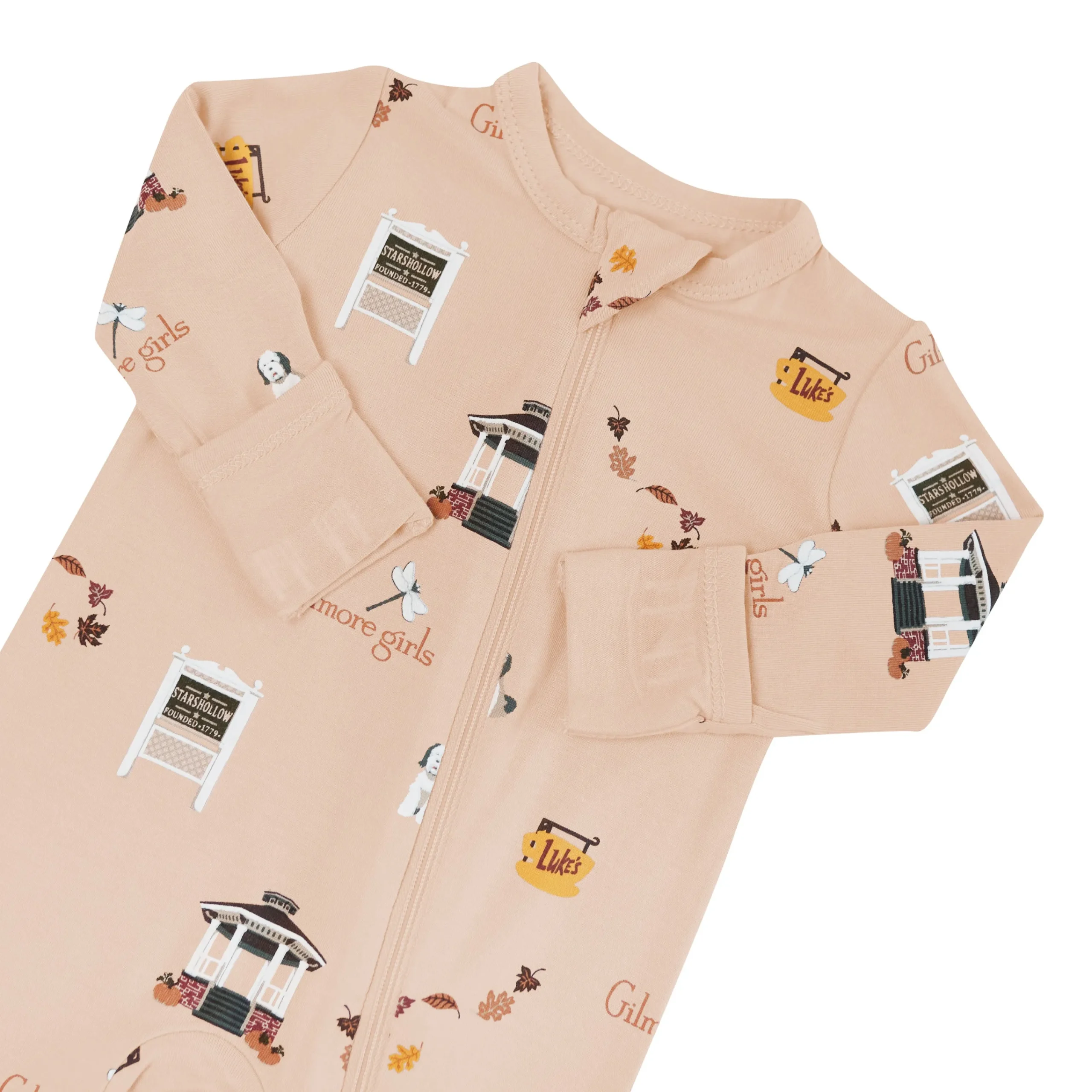 Kyte Baby Zippered Romper in Gilmore Girls Best