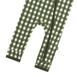 Kyte Baby Zippered Romper in Gingham Fir Best