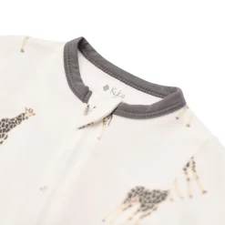 Kyte Baby Zippered Romper in Giraffe New