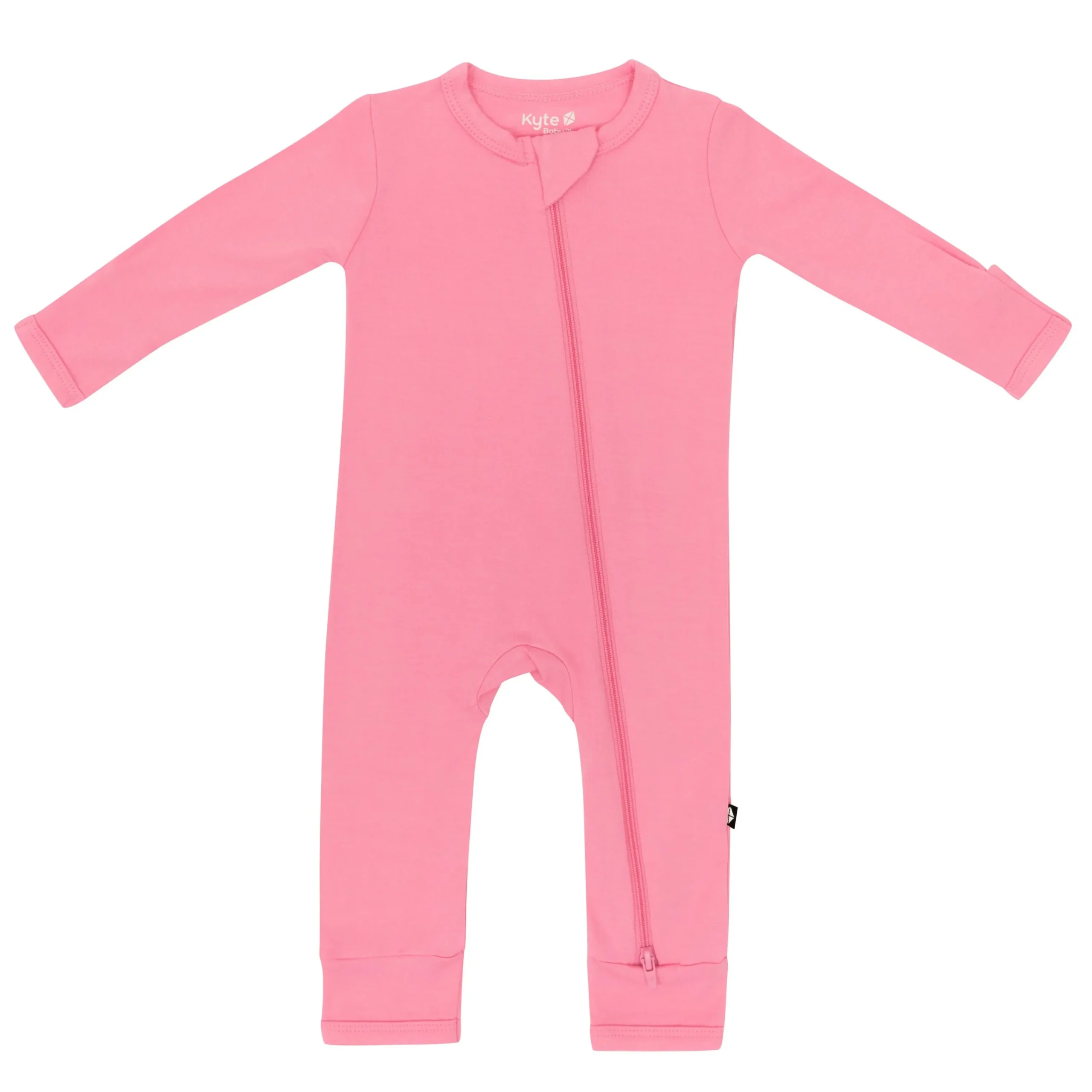Kyte Baby Zippered Romper in Guava Online
