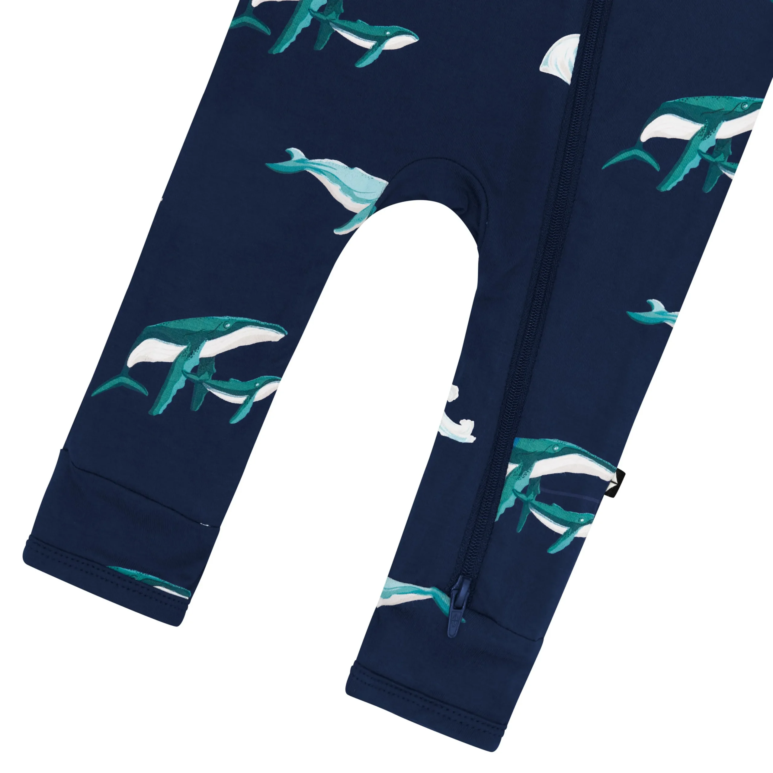 Kyte Baby Zippered Romper in Humpback Hot
