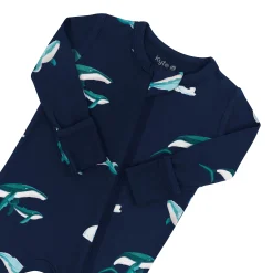 Kyte Baby Zippered Romper in Humpback Hot
