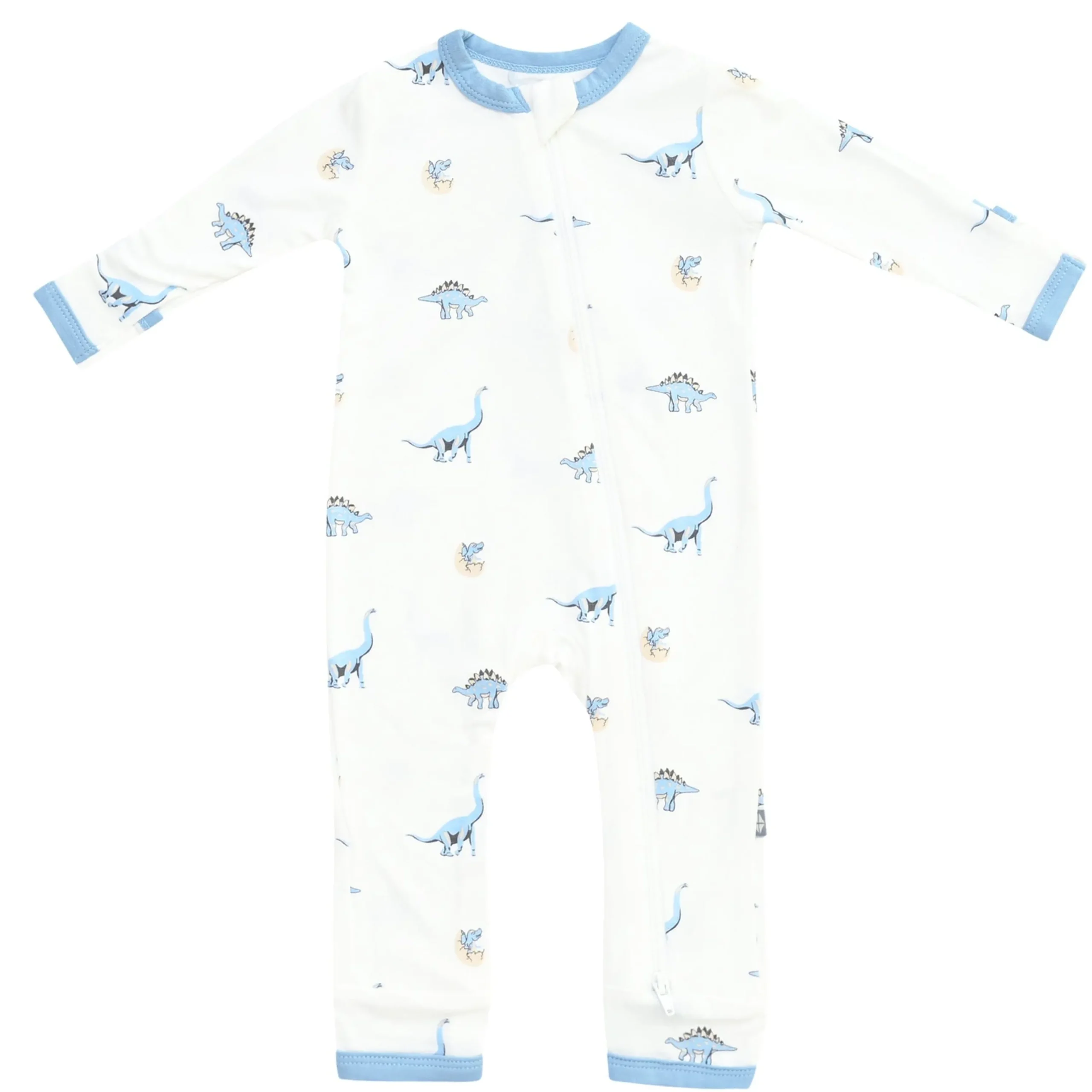 Kyte Baby Zippered Romper in Jurassic New