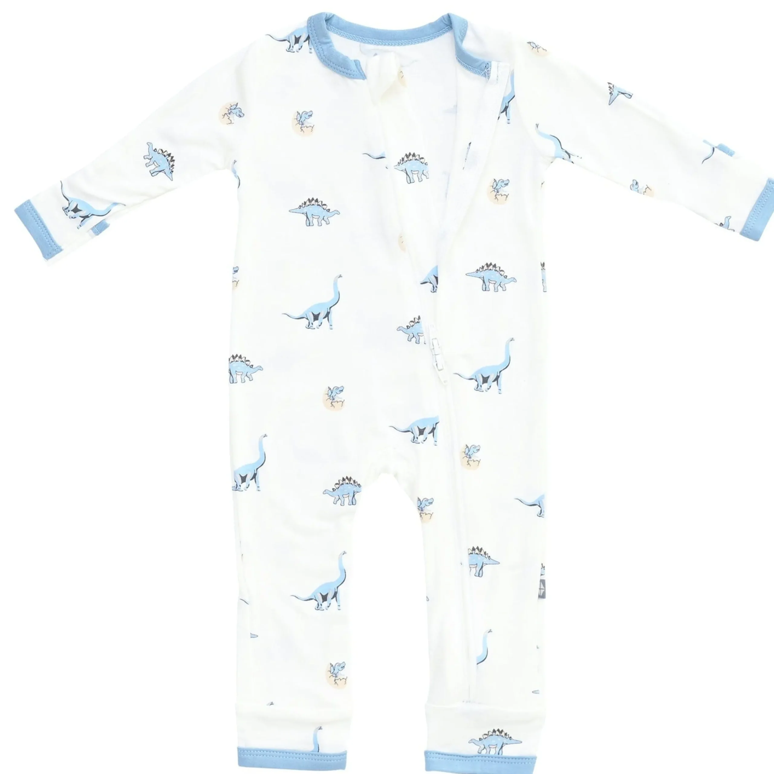 Kyte Baby Zippered Romper in Jurassic New