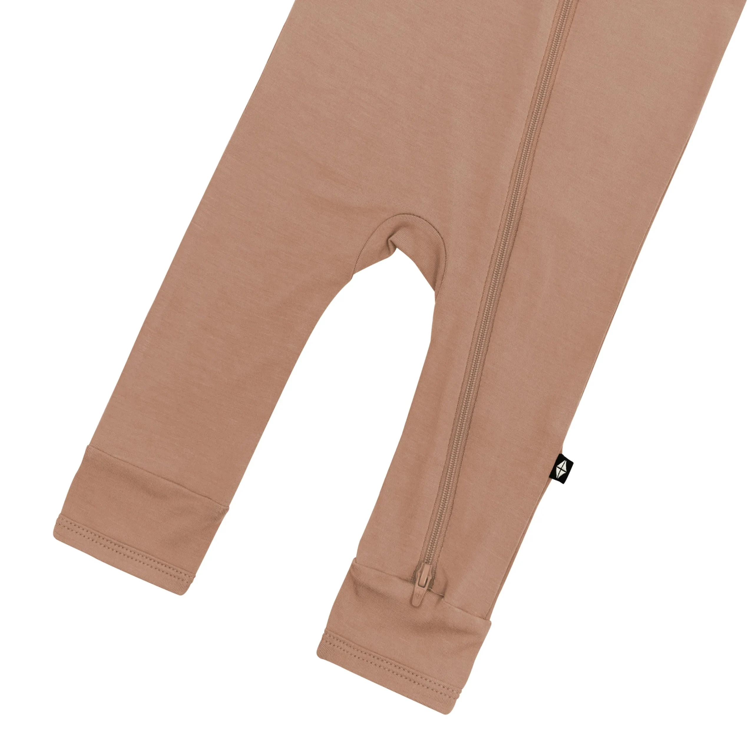 Kyte Baby Zippered Romper in Latte Outlet