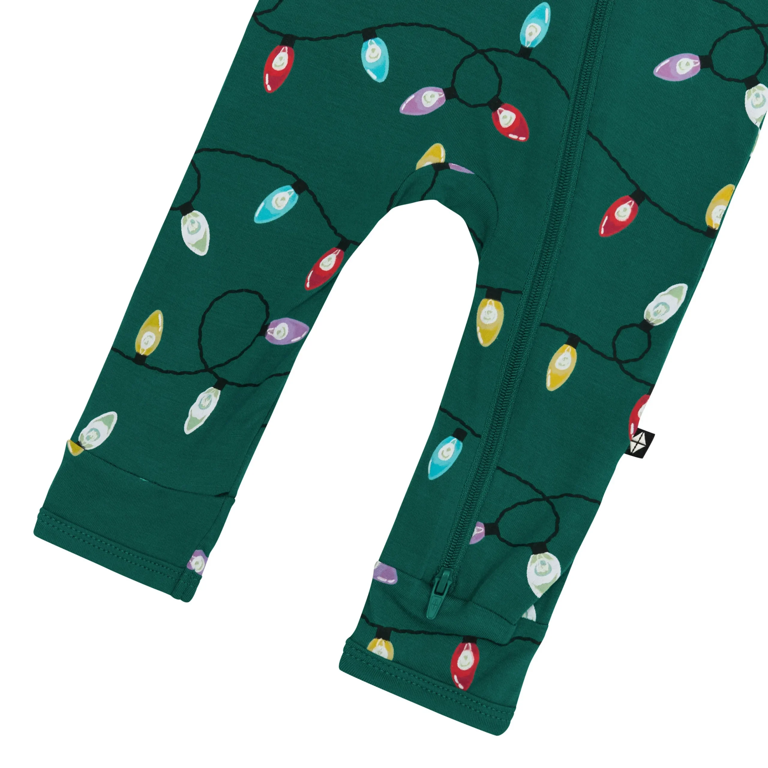 Kyte Baby Zippered Romper in Merry and Bright Clearance