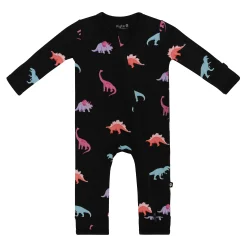 Kyte Baby Zippered Romper in Midnight Roar Discount