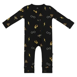 Kyte Baby Zippered Romper in Midnight Icon Clearance
