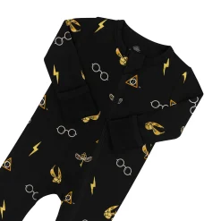 Kyte Baby Zippered Romper in Midnight Icon Clearance