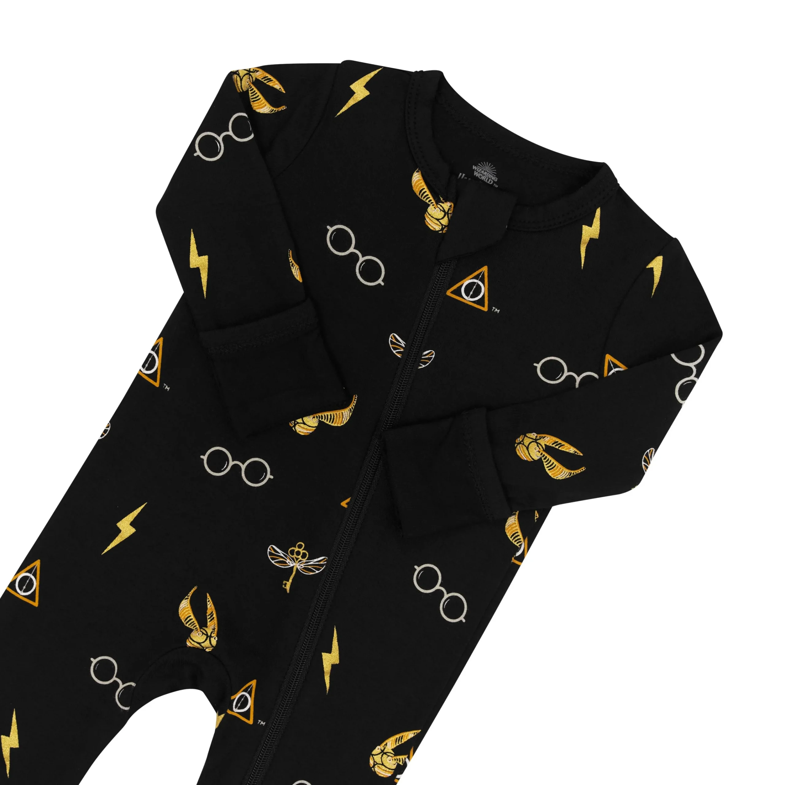 Kyte Baby Zippered Romper in Midnight Icon Clearance