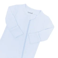 Kyte Baby Zippered Romper in Mist Clearance