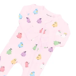 Kyte Baby Zippered Romper in Pastel Ghost Clearance