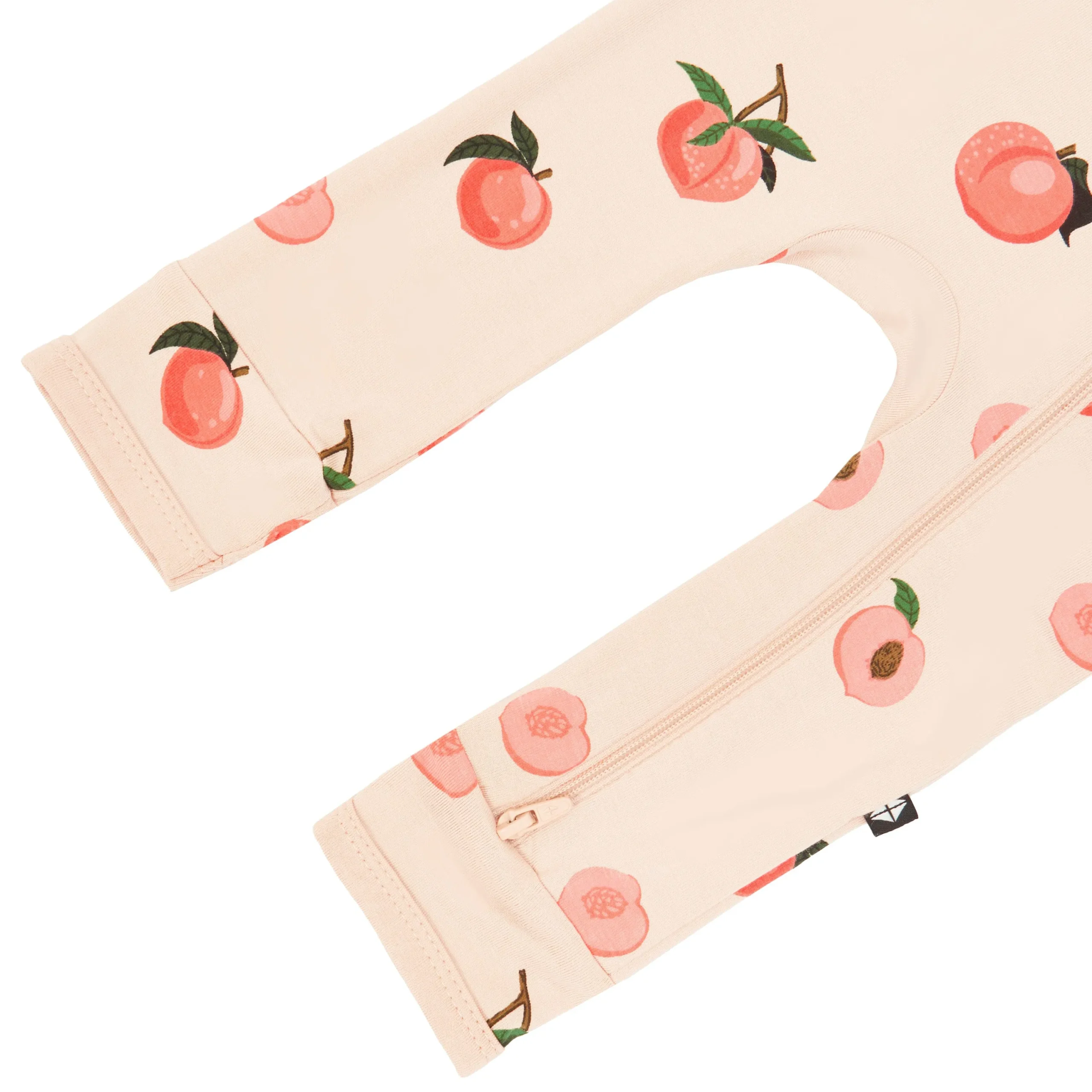 Kyte Baby Zippered Romper in Peach Online