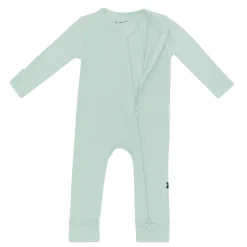 Kyte Baby Zippered Romper in Sage Hot