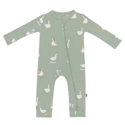 Kyte Baby Zippered Romper in Silly Goose