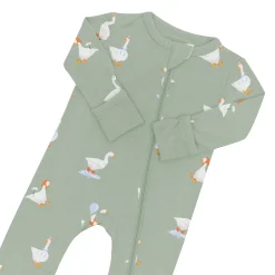 Kyte Baby Zippered Romper in Silly Goose